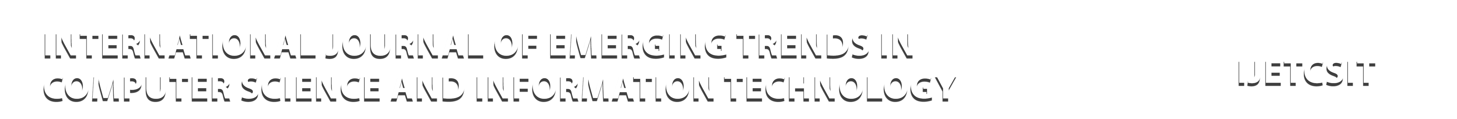International Journal of Emerging Trends in Computer Science and Information Technology